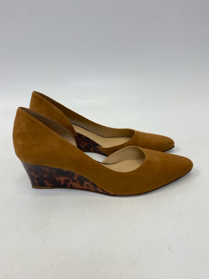 Antonio Melani US Shoe Size 11 Brown Suede Heels