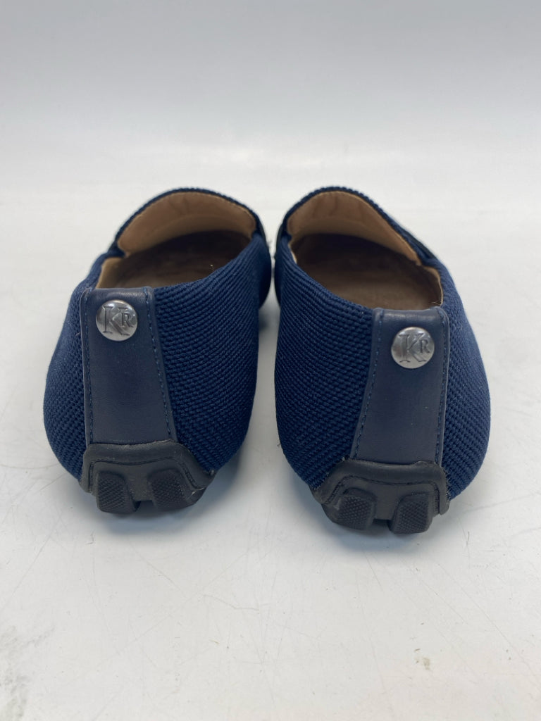 Kim Rogers US Shoe Size 6.5 Navy Knit Flats