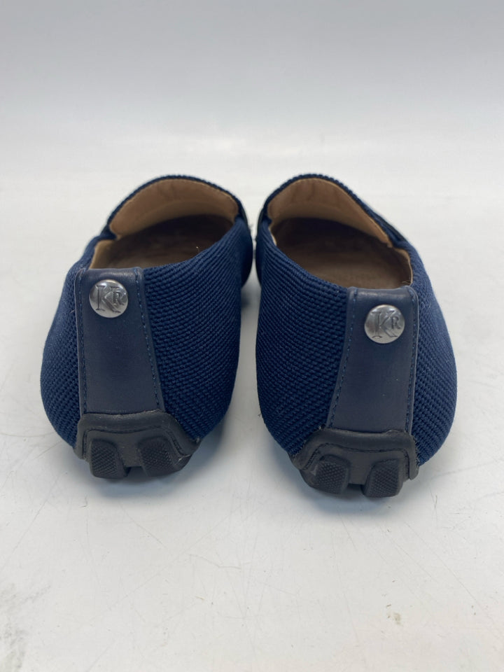 Kim Rogers US Shoe Size 6.5 Navy Knit Flats
