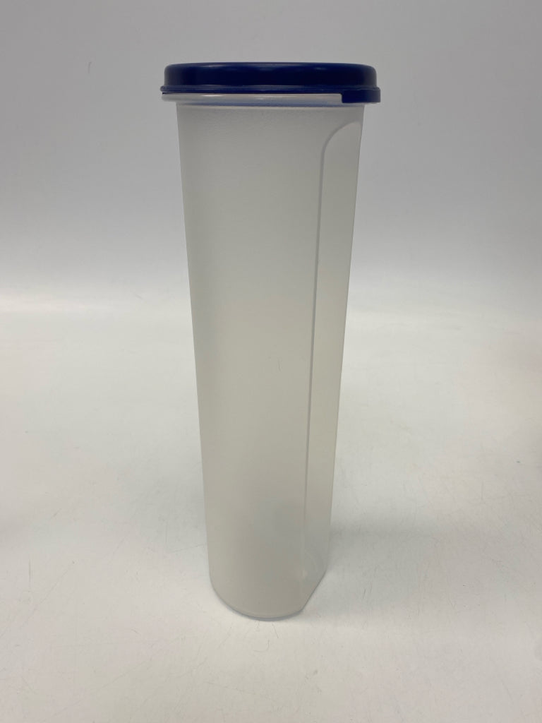 Clear Blue Storage Container