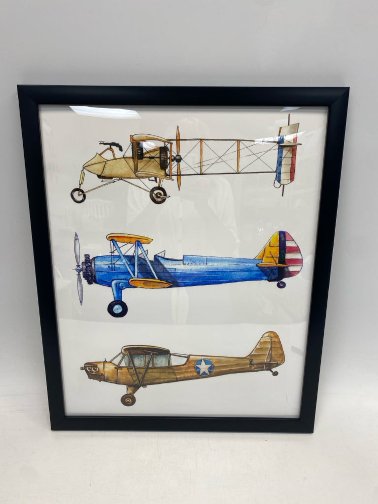 Multi-Color Assorted Kids Framed Art