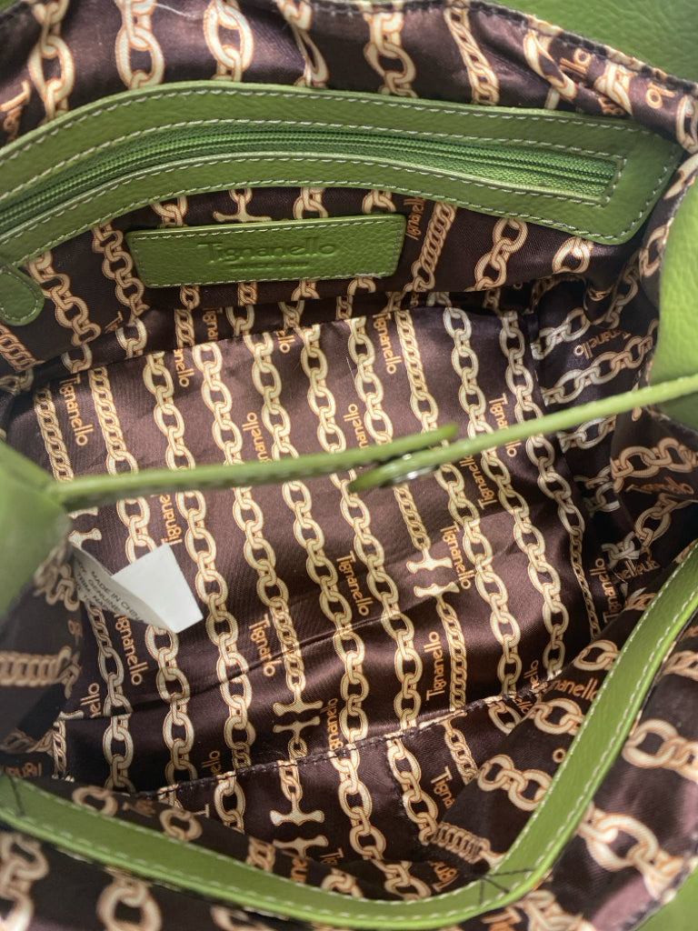 Tignanello Green Handbag