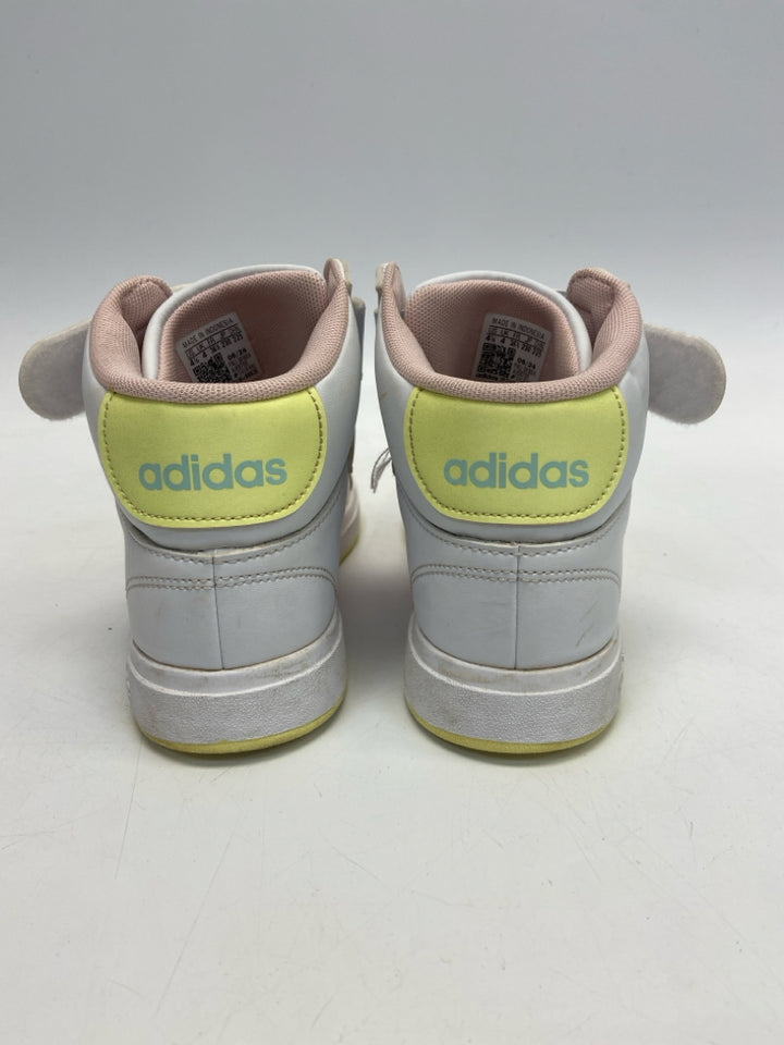 Adidas SIZE 4.5 White Pink/Green Girl&