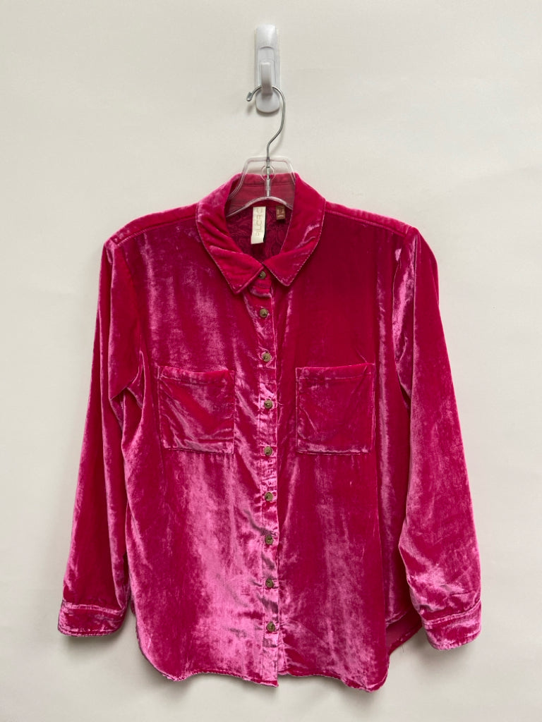 Pilcro Size 2P Pink Petite Top
