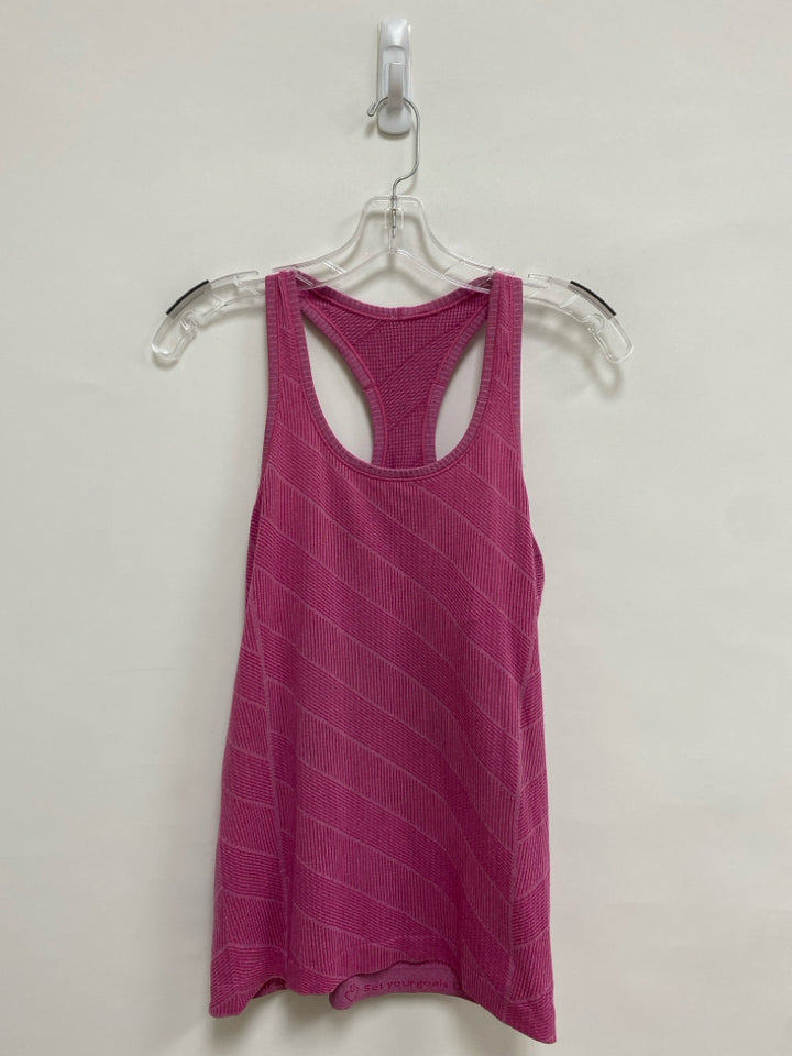 Lululemon Size 6 Pink Tank Athletic Top