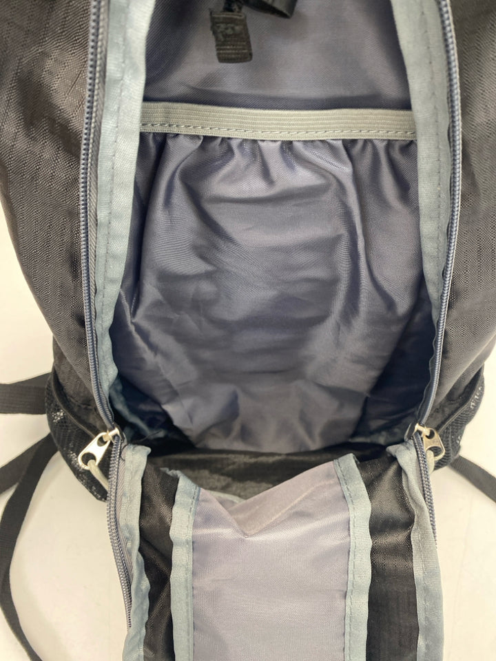 Black Gray Backpack