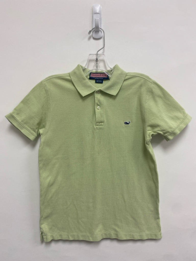 Vineyard Vines SIZE 7 Green Polo Boy&