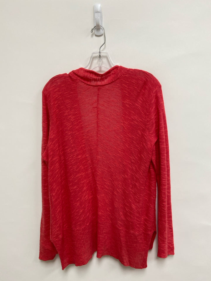 Eileen Fisher Size XL Coral Drape Linen Blend Ladies Sweater