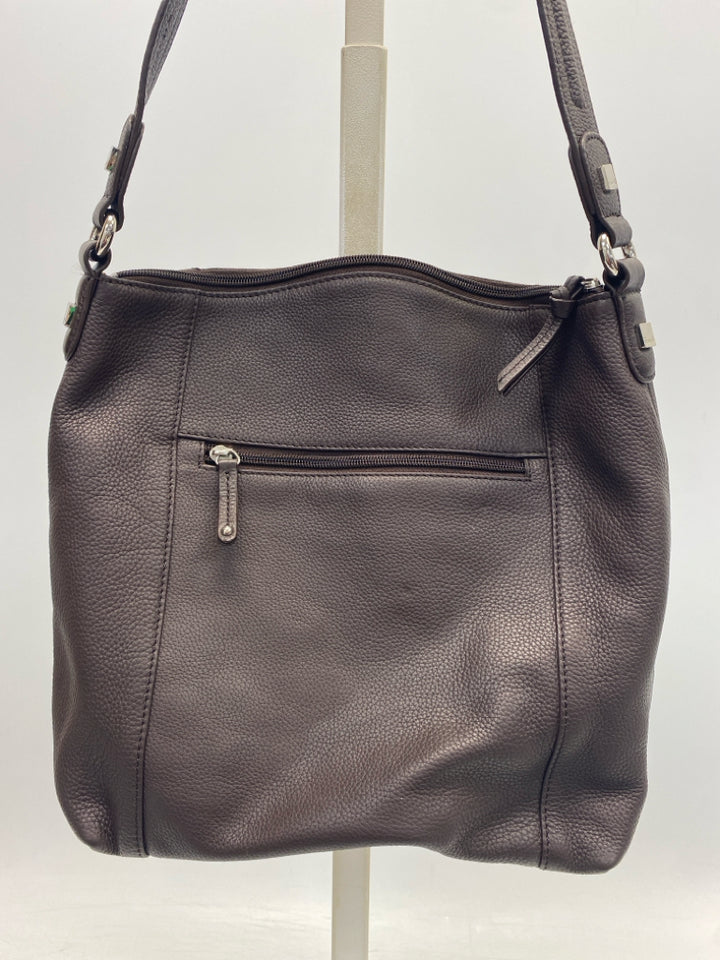 Tignanello Dark Brown Handbag