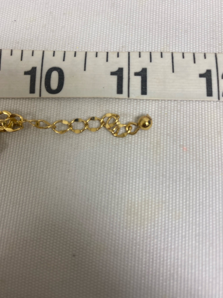 Kate Spade Gold Color Green/Red Cherries Necklace
