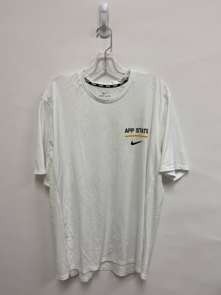 Nike Size XXL White Black/Yellow Appalachian State Men&