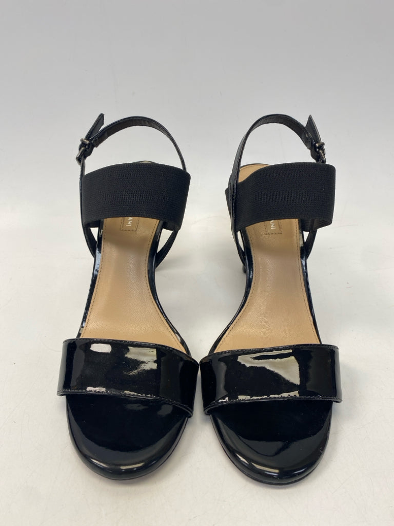 Antonio Melani US Shoe Size 8.5 Black Patent Sandals