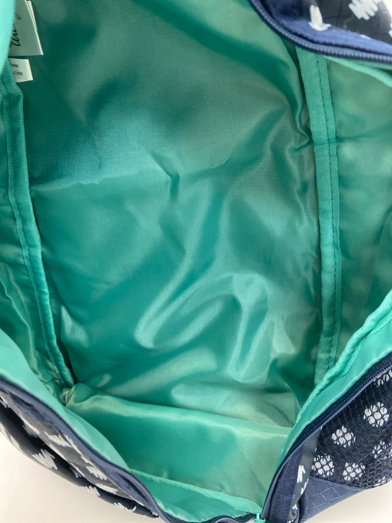 Thirty-One Navy White Nylon Handbag