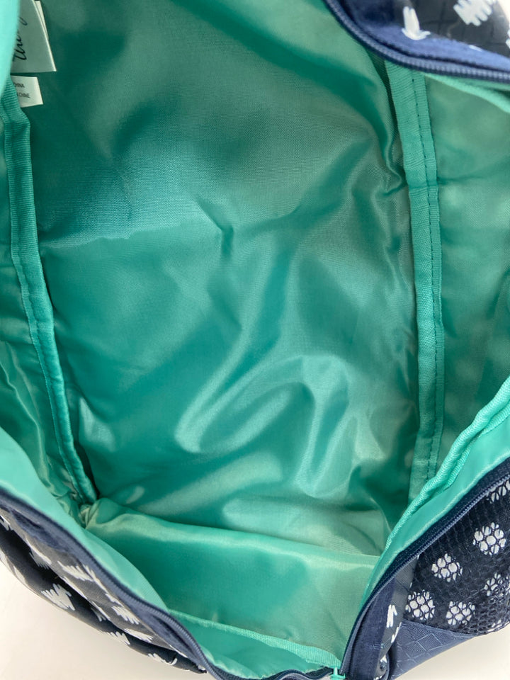 Thirty-One Navy White Nylon Handbag