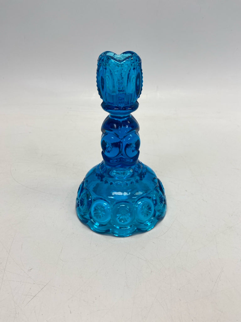 Royal Blue Moon/Stars Glass Candleholder(s)