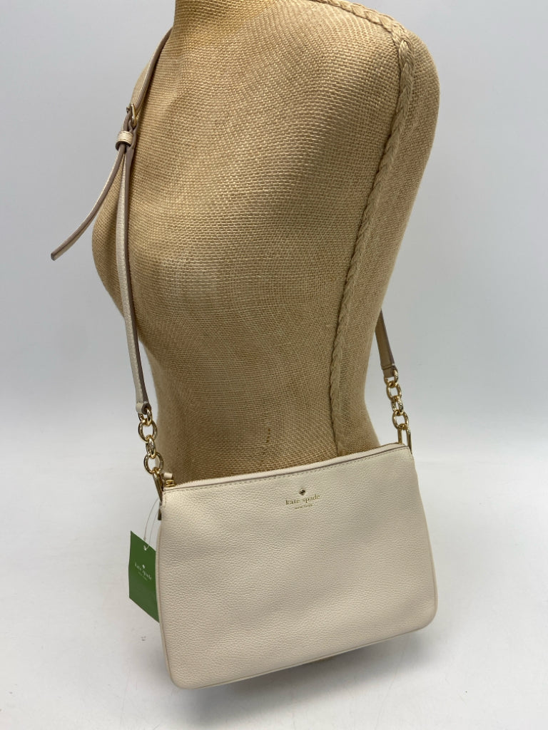 NWT Kate Spade Beige Crossbody