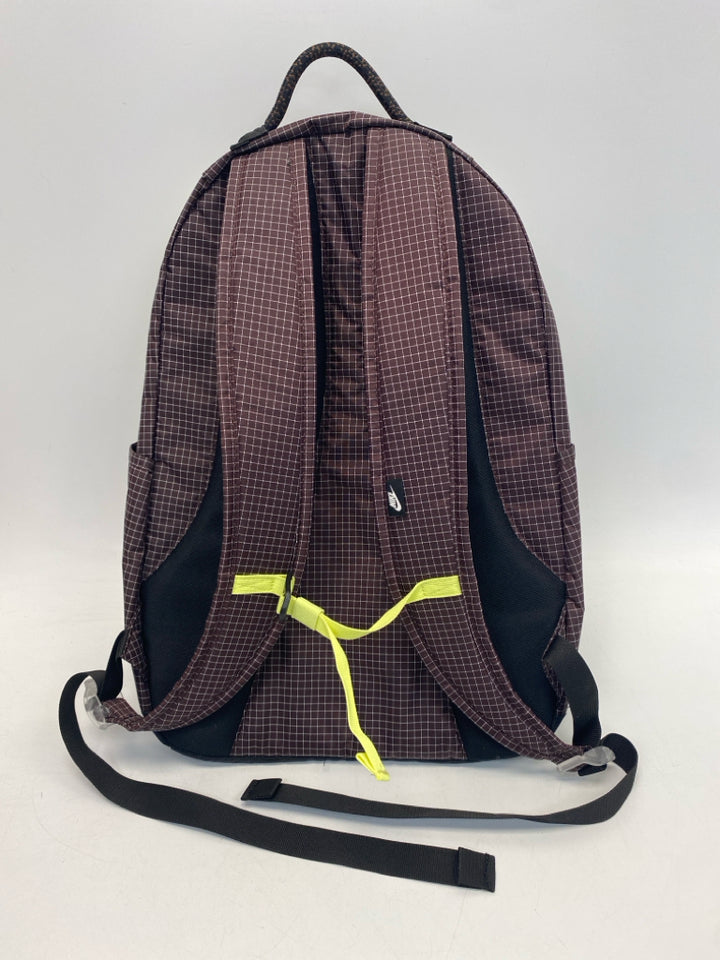 Nike Brown Yellow Backpack