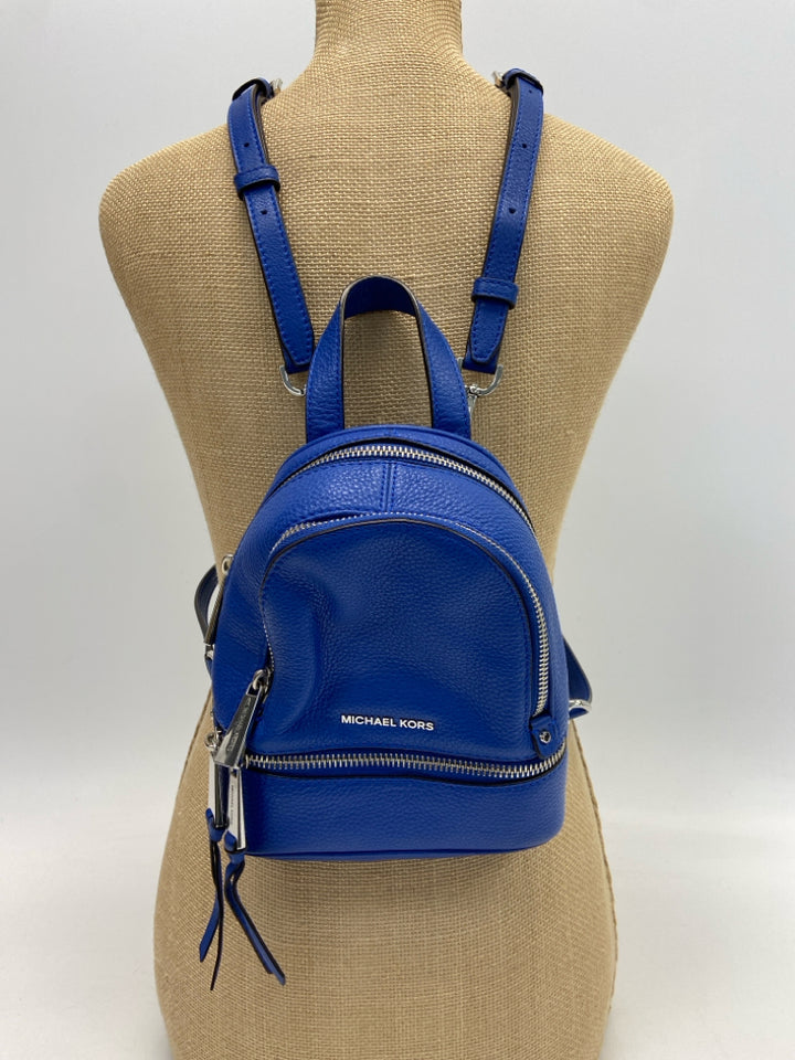 Michael Kors Royal Blue Backpack