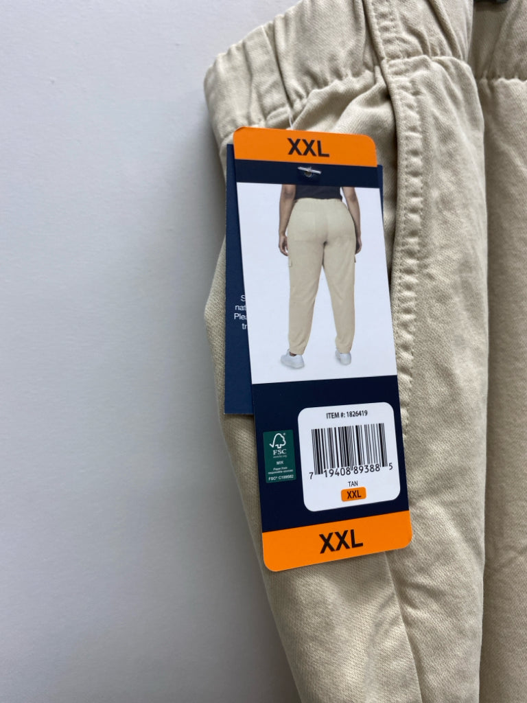 NWT Gap  SIZE  XXL Khaki Cargo Plus Size Pants