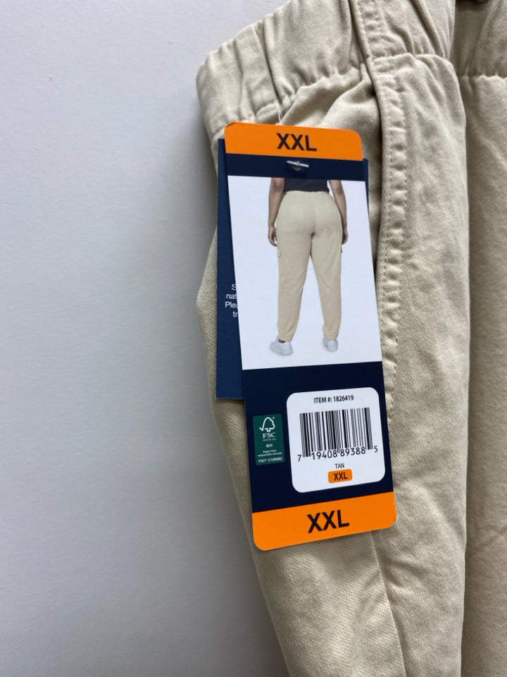 NWT Gap  SIZE  XXL Khaki Cargo Plus Size Pants