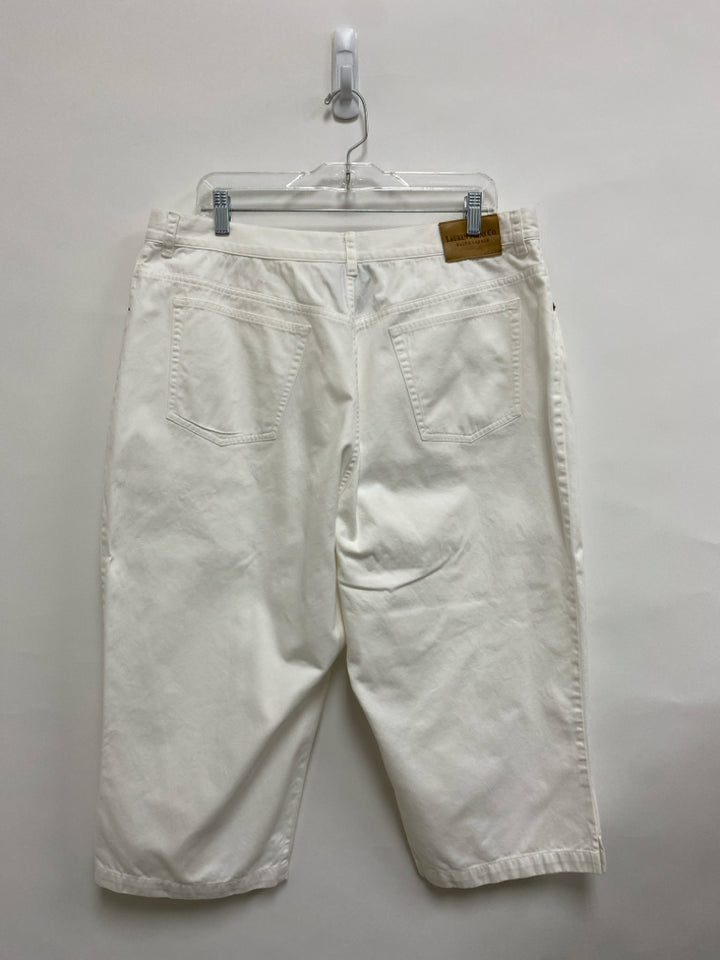 Ralph Lauren  SIZE  18W White Plus Size Pants