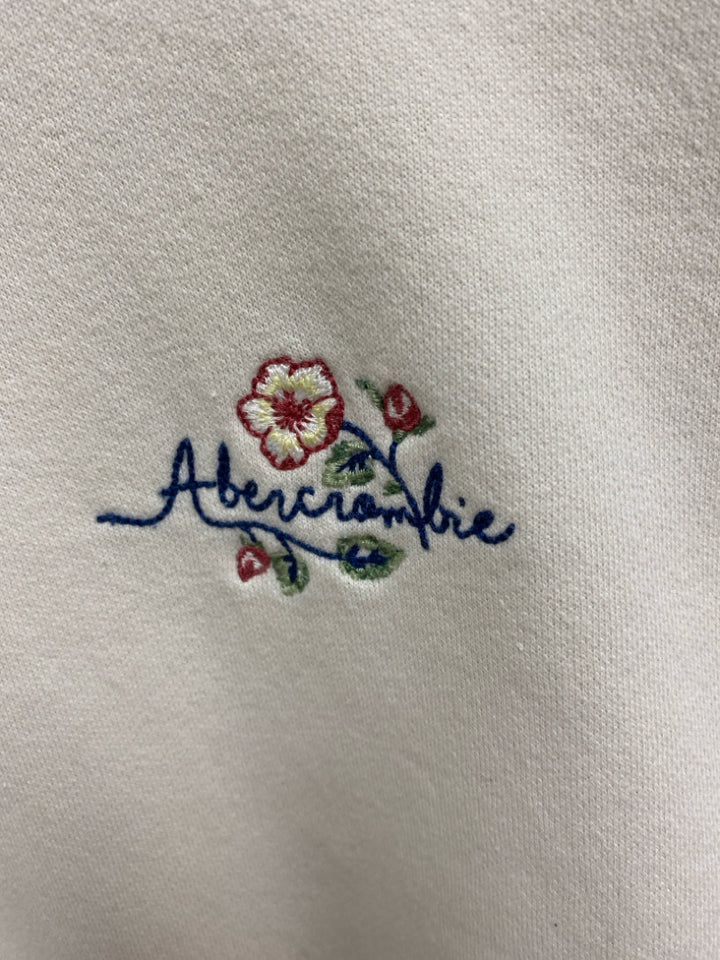 Abercrombie &amp; Fitch  SIZE  XXL White Words Hooded Plus Size Top