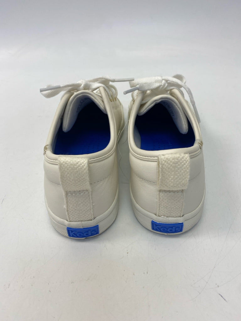 Keds  Size 8.5 White Lace-up Sneakers