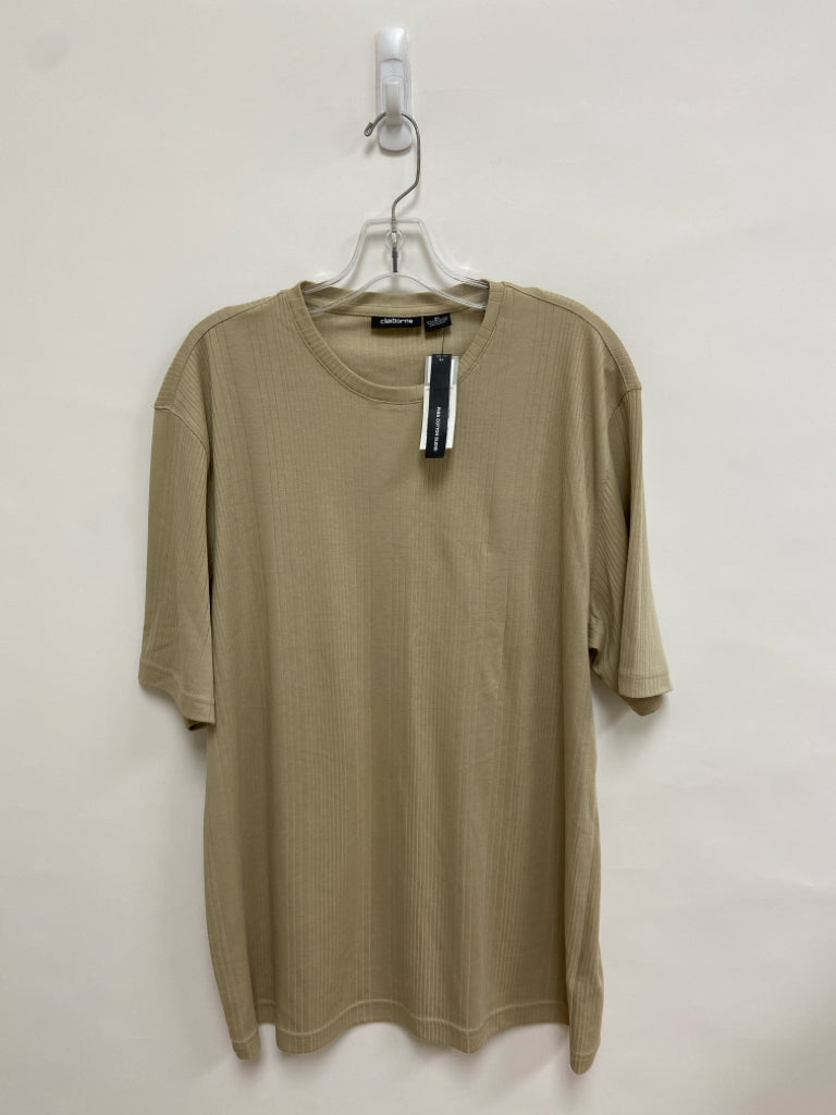 NWT Claiborne Size XL Tan Lines Ladies Top