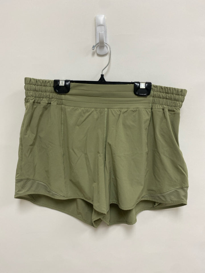 Lululemon Size 10 Sage Athletic Shorts