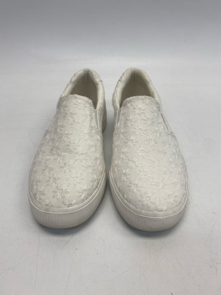 Keds  Size 6.5 White Floral Sneakers