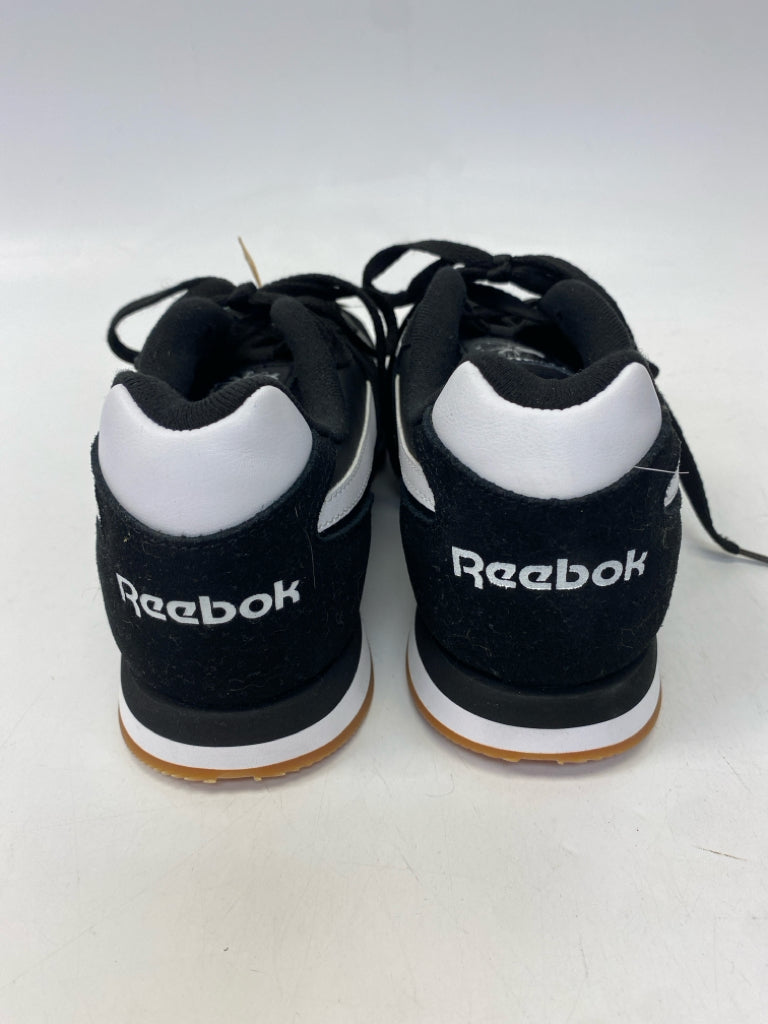 NWT Reebok Size 10 Black White Lace-Up Men&