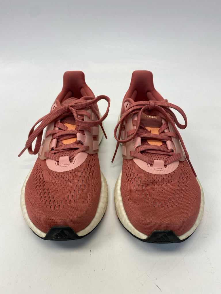 Adidas  Size 5.5 Raspberry Lace-up Sneakers