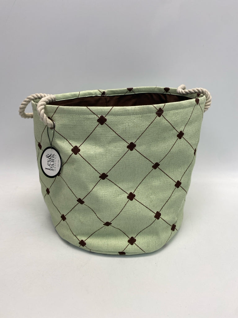 Sage Brown Print Fabric Misc. Home Item