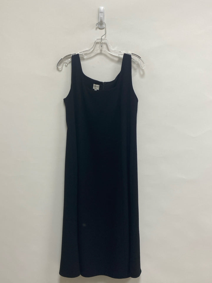Armani Size 12 Black Sleeveless Ladies Dress