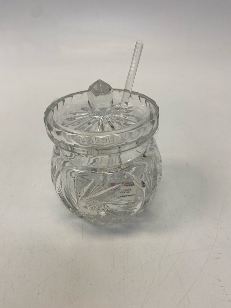 Clear Crystal Serving Piece