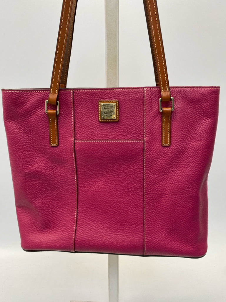 Dooney &amp; Bourke US Shoe Size Raspberry Brown Handbag