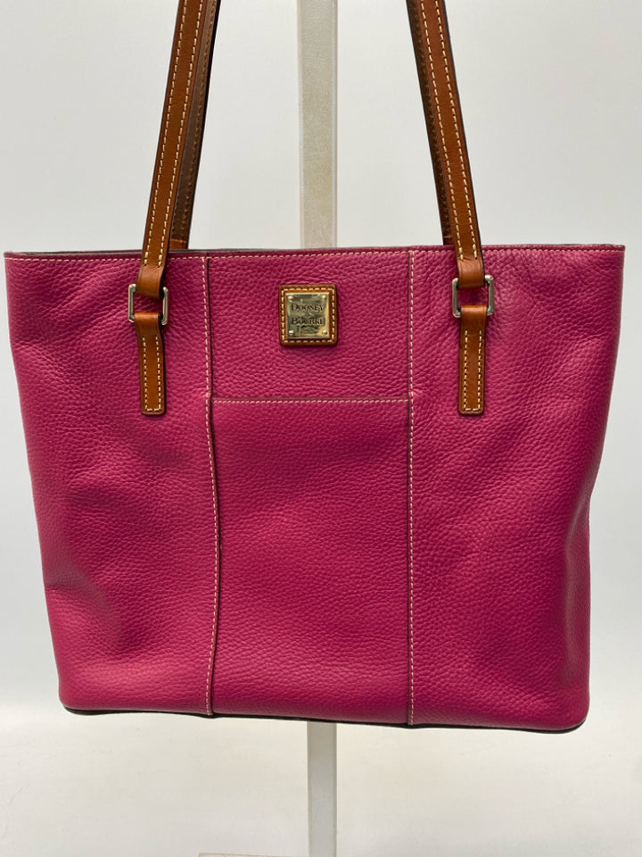 Dooney &amp; Bourke US Shoe Size Raspberry Brown Handbag