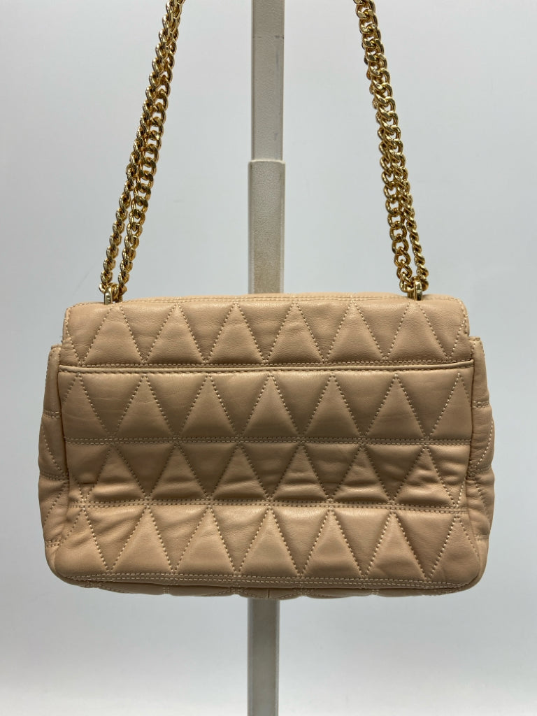 Michael Kors US Shoe Size Brown Quilted Handbag