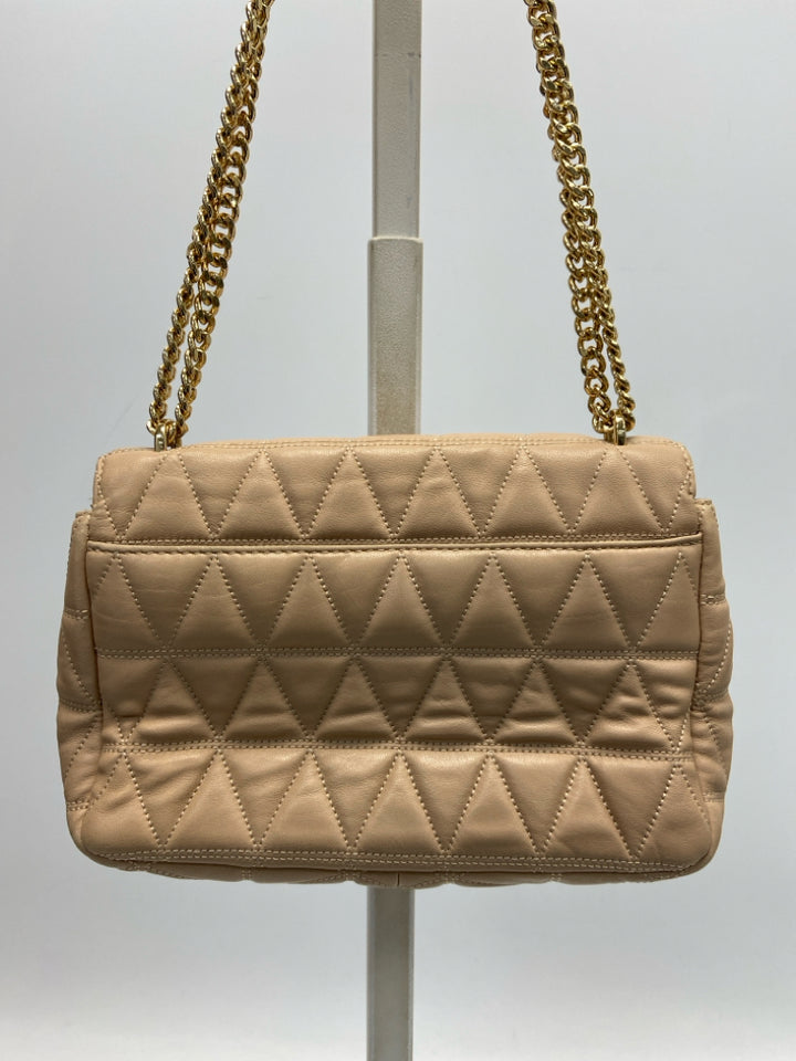 Michael Kors US Shoe Size Brown Quilted Handbag