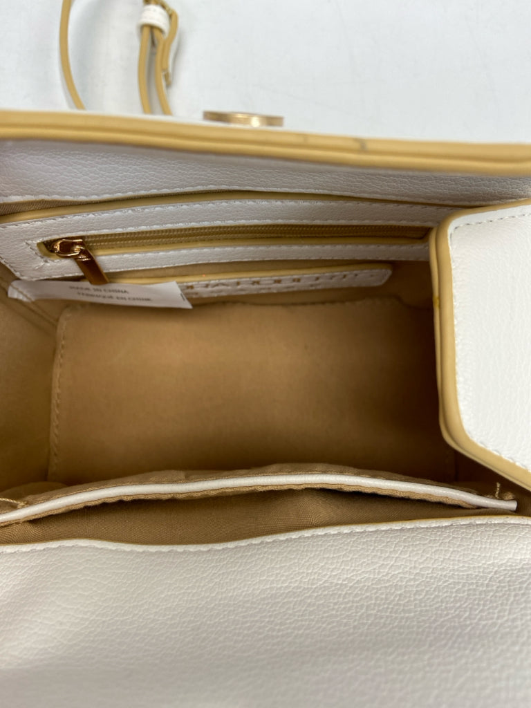 SONDRA ROBERTS Natural White Handbag