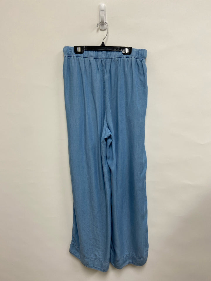 VINCE CAMUTO Size M Light Blue Pull-on Chambray Ladies Pants