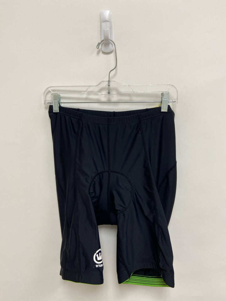 Size L Black Spandex Athletic Shorts
