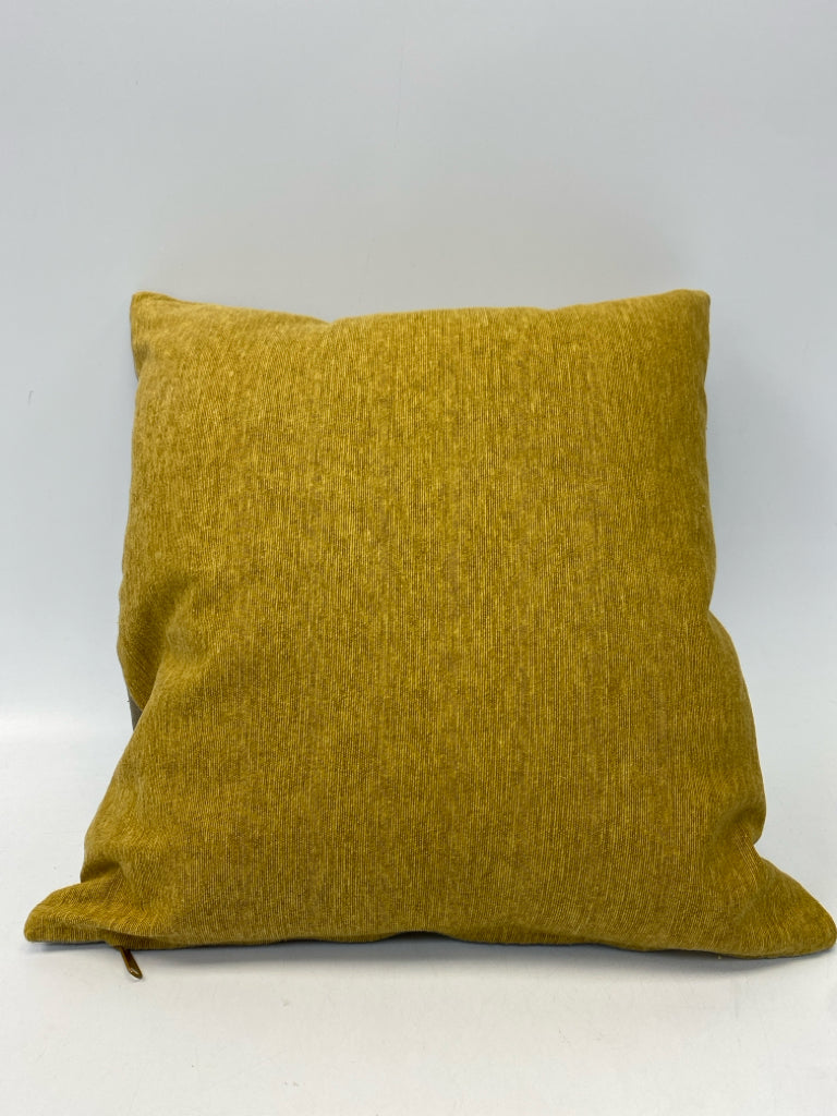 Gold Brown Pillow