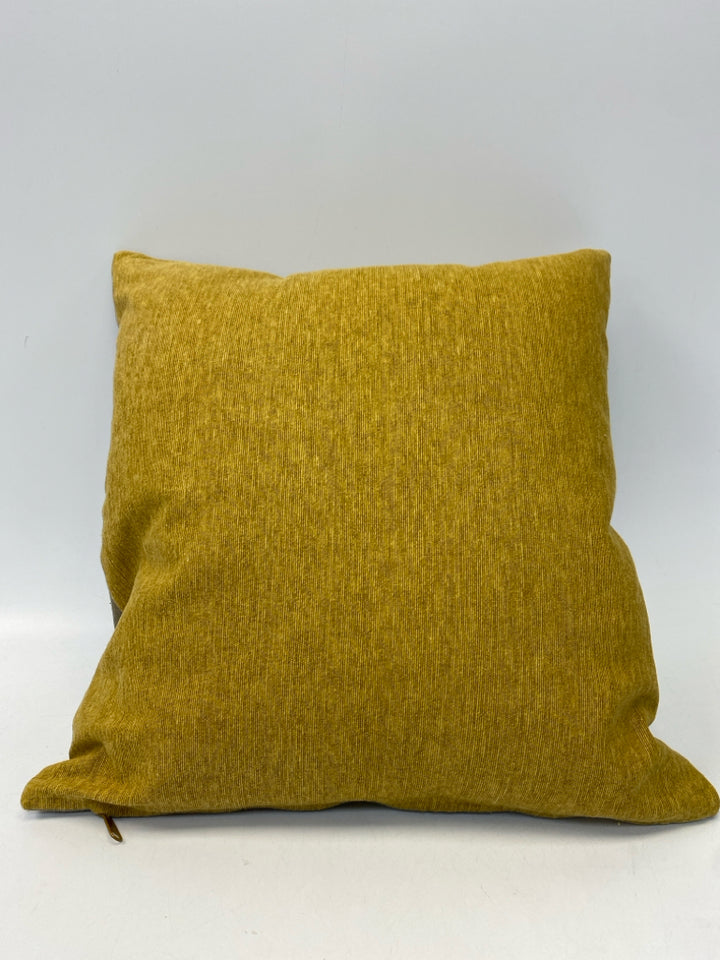 Gold Brown Pillow
