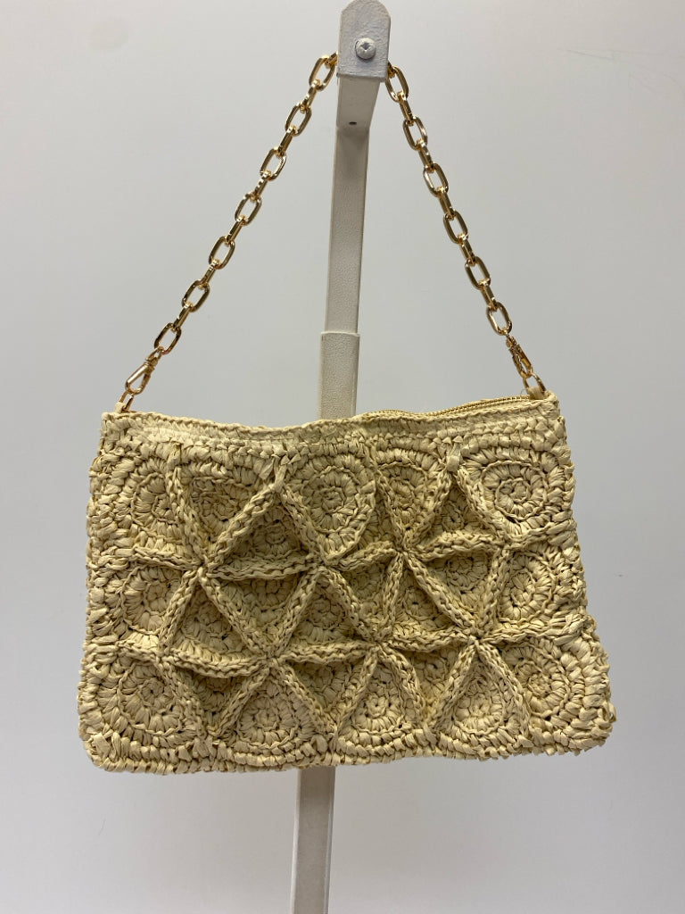 Universal Thread Natural Woven Straw Handbag