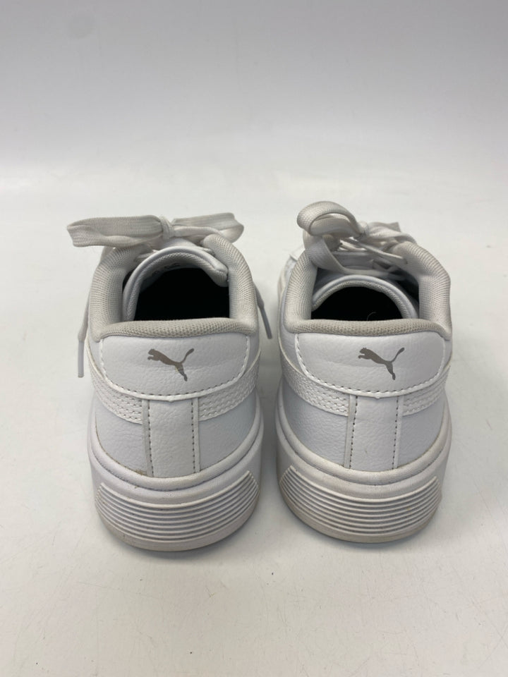 Puma  Size 8 White Lace-up Sneakers