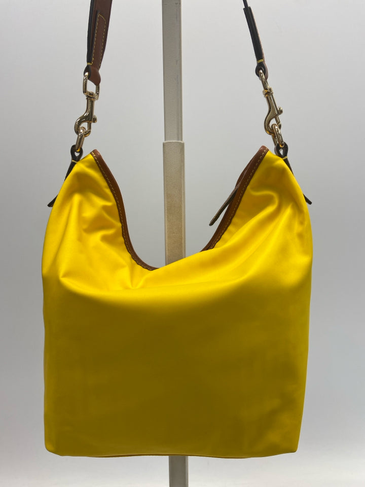 Dooney &amp; Bourke Yellow Nylon Handbag