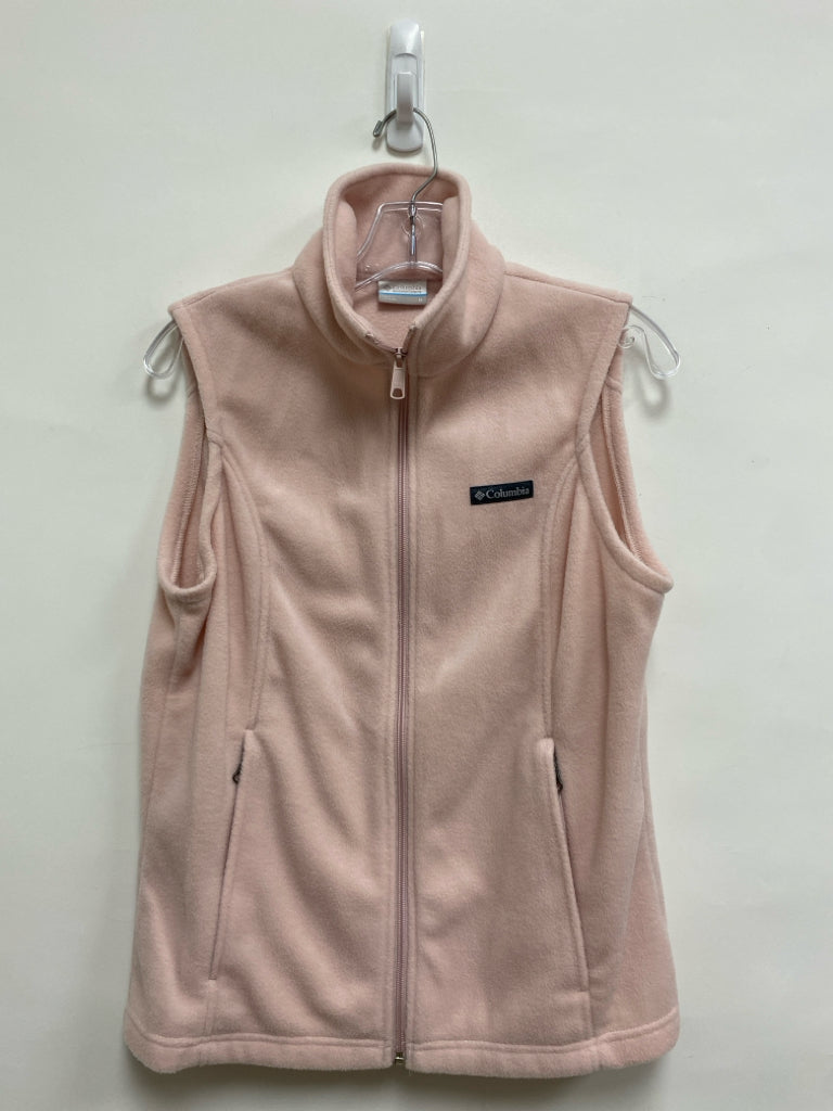 Columbia Size M Pale Pink Fleece Ladies Vest