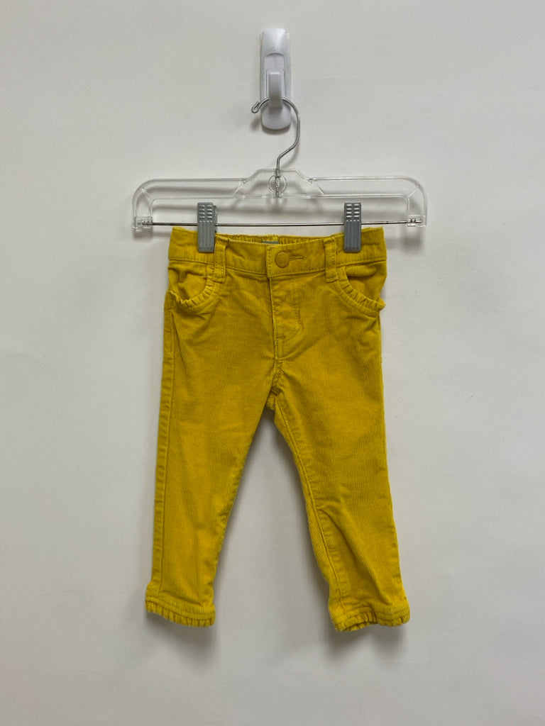 Baby Gap SIZE 18-24M Yellow Corduroy Girl&