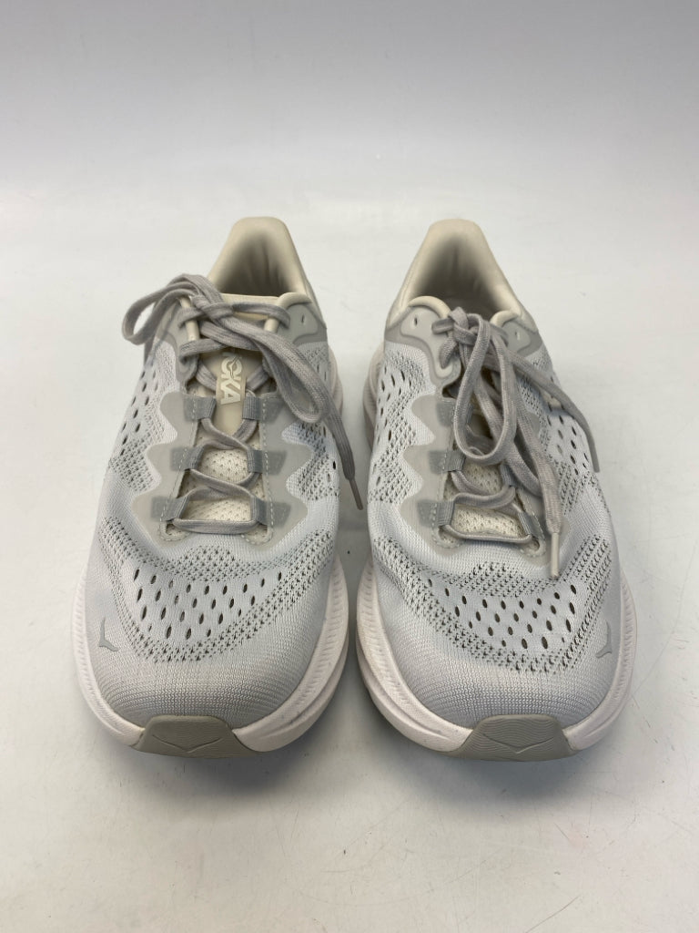 Hoka US Shoe Size 10 Pale Blue Lace-up Sneakers